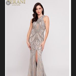 🆕 Terani Couture 1811GL6411 Evening Dress